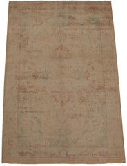 xxdd6x9 Vintage Distressed Bulgarian Polonaise Design Carpet // ONH Item mc001447 Image 3