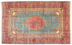 xxdd10x16.5 Vintage Fine Kerman Carpet // ONH Item mc001452