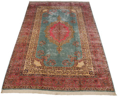xxdd10x16.5 Vintage Fine Kerman Carpet // ONH Item mc001452 Image 2
