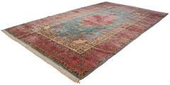 xxdd10x16.5 Vintage Fine Kerman Carpet // ONH Item mc001452 Image 11