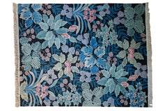 RESERVED 8x10 Vintage Jungle Carpet // ONH Item mc001464