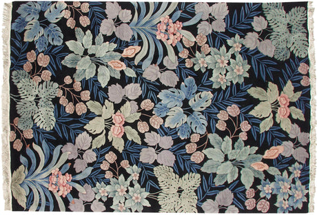 10x14 Vintage Jungle Carpet // ONH Item mc001465