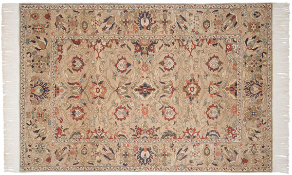 6x9 Vintage Armenian Sultanabad Design Carpet // ONH Item mc001470