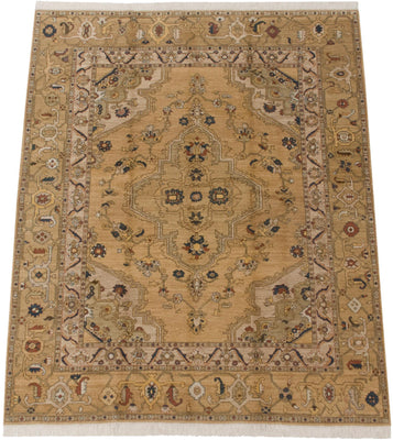 xxdd8x10 Vintage Armenian Heriz Design Carpet // ONH Item mc001471 Image 1