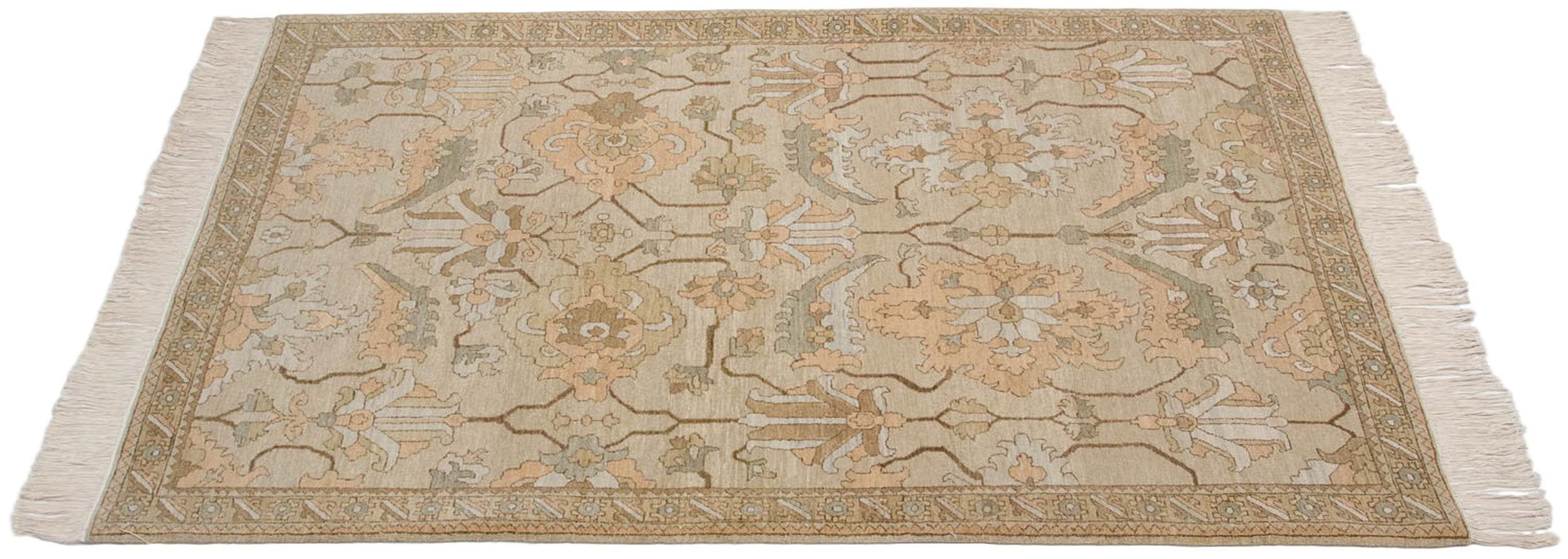 6x9.5 Vintage Armenian Sultanabad Design Carpet // ONH Item mc001472 Image 1