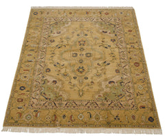 xxdd8x10 Vintage Armenian Heriz Design Carpet // ONH Item mc001474 Image 1