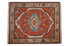 8x10 Vintage Armenian Serapi Design Carpet // ONH Item mc001478