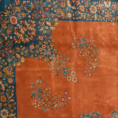12x18.5 Vintage Bulgarian Kerman Design Carpet // ONH Item mc001483 Image 3