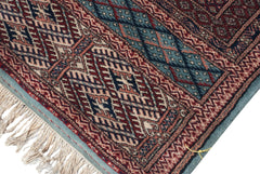 12x17.5 Vintage Fine Bokhara Carpet // ONH Item mc001484 Image 7