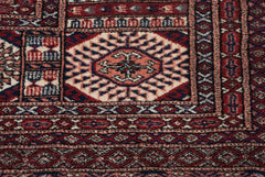 12x17.5 Vintage Fine Bokhara Carpet // ONH Item mc001484 Image 8