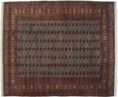 12x14.5 Vintage Fine Bokhara Carpet // ONH Item mc001485