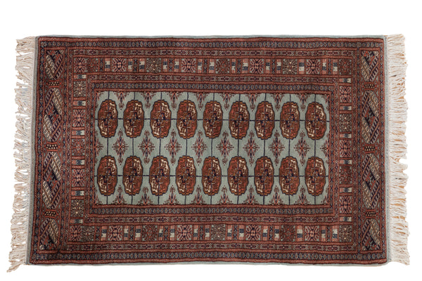3x5 Vintage Fine Bokhara Rug // ONH Item mc001487