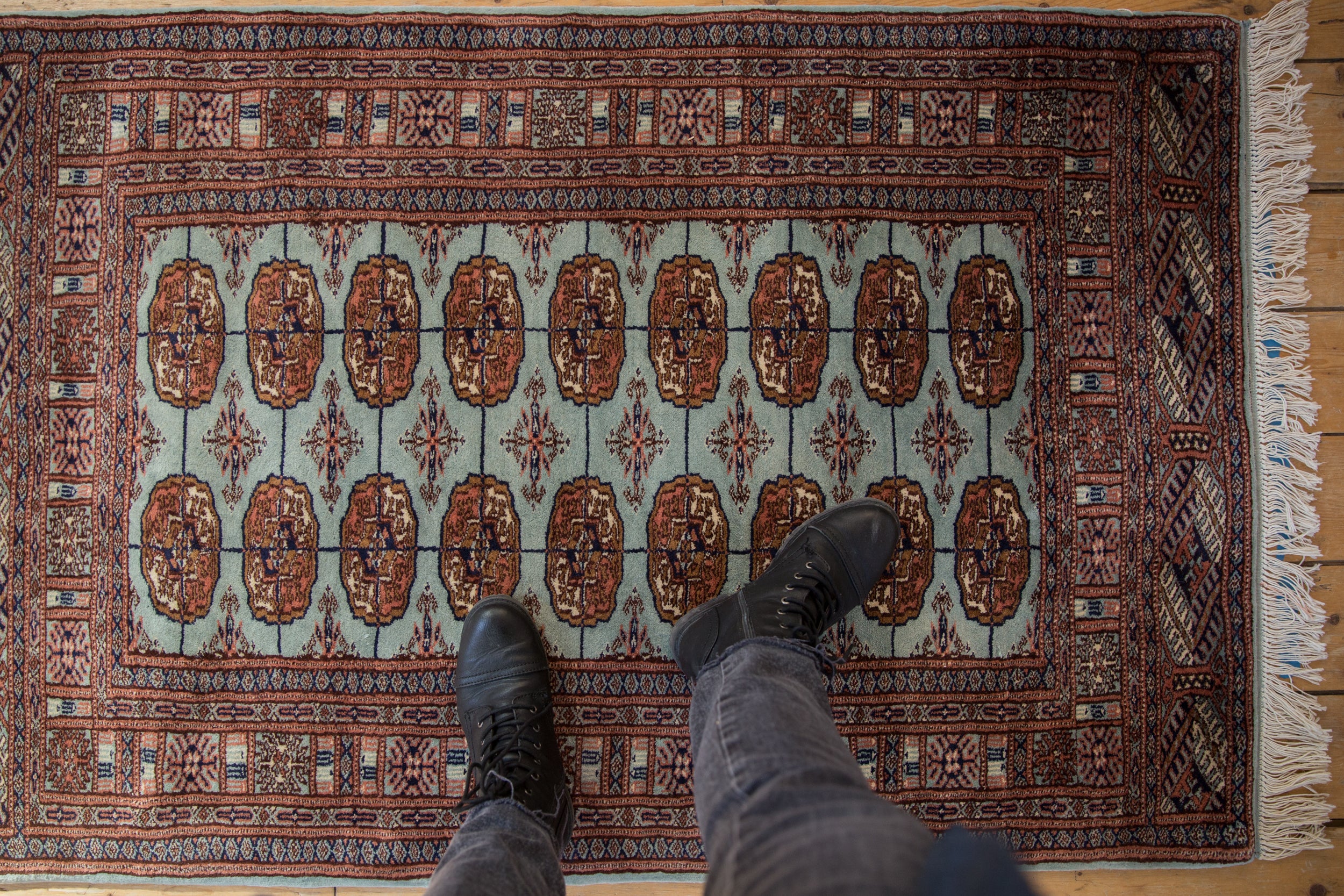 3x5 Vintage Fine Bokhara Rug // ONH Item mc001487 Image 1