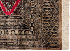 4x6 Vintage Fine Pakistani Turkmen Design Rug // ONH Item mc001488 Image 3