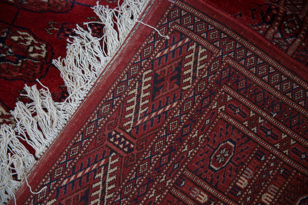 5x5 Vintage Fine Bokhara Square Rug // ONH Item mc001491 Image 7