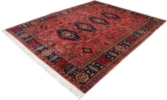 8x10.5 Vintage Fine Pakistani Caucasian Design Carpet // ONH Item mc001494 Image 9