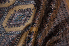 4x6 Vintage Fine Pakistani Turkmen Design Rug // ONH Item mc001497 Image 7