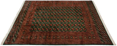 12x12.5 Vintage Fine Bokhara Square Carpet // ONH Item mc001500 Image 1
