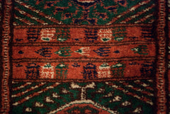 12x12.5 Vintage Fine Bokhara Square Carpet // ONH Item mc001500 Image 9