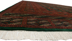 12x12.5 Vintage Fine Bokhara Square Carpet // ONH Item mc001500 Image 17