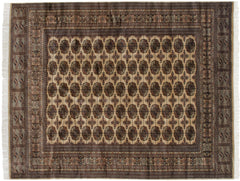 8x10 Vintage Fine Bokhara Carpet // ONH Item mc001505