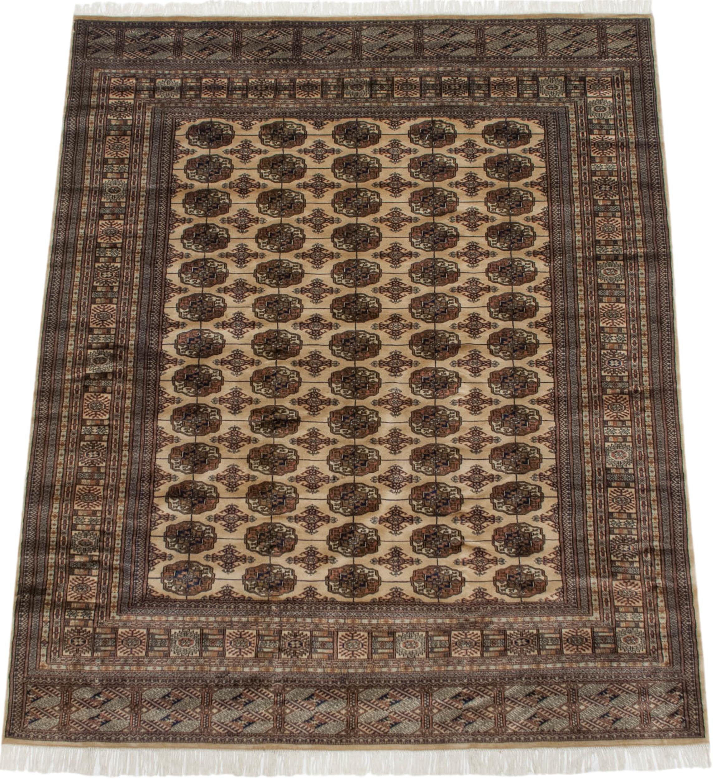 8x10 Vintage Fine Bokhara Carpet // ONH Item mc001505 Image 1