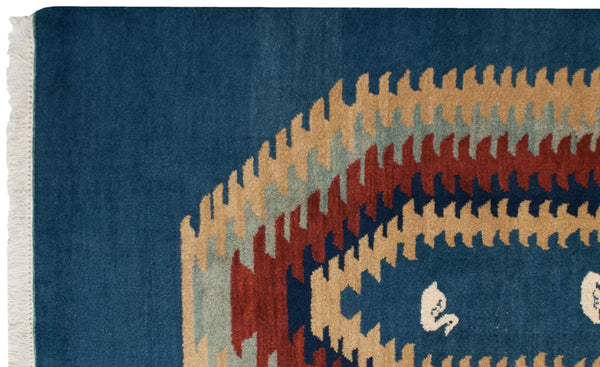 4x6 Vintage Indian Qashqai Design Rug // ONH Item mc001517 Image 3