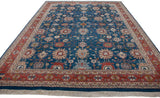 Full length view of a Sultanabad design carpet with interconnected vinery and large palmettes.