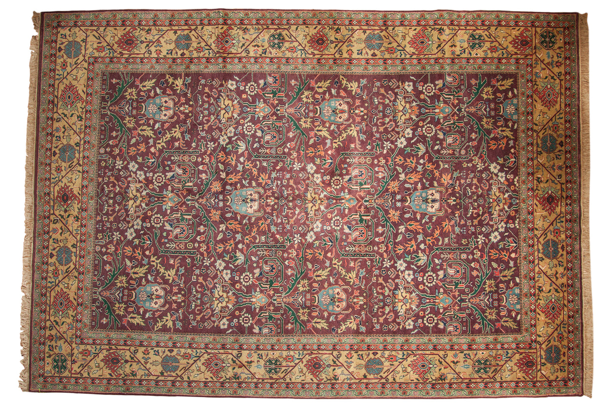 RESERVED 10x14 Vintage Indian Bijar Design Carpet // ONH Item mc001520