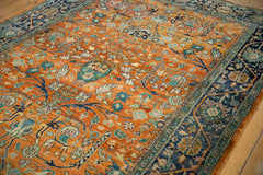 6x9 Vintage Tea Washed Indian Bijar Design Carpet // ONH Item mc001521 Image 9