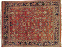 8x10 Vintage Indian Mahal Design Carpet // ONH Item mc001522 Image 6