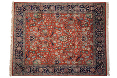 7x9 Vintage Indian Bijar Design Carpet // ONH Item mc001523