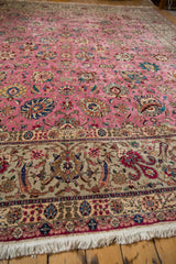 12x13.5 Vintage Tabriz Square Carpet // ONH Item mc001525 Image 6
