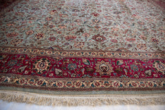 11.5x12 Vintage Tabriz Square Carpet // ONH Item mc001526 Image 9