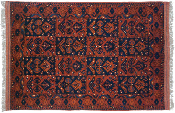 4x6 Vintage Taghan Rug // ONH Item mc001530
