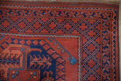 3.5x5 Vintage Pakistani Ersari Design Rug // ONH Item mc001533 Image 4
