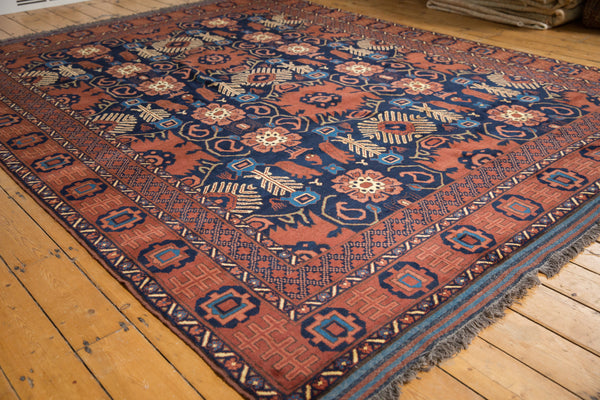 8.5x11 Vintage Taghan Carpet // ONH Item mc001537 Image 2
