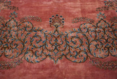 12x17.5 Vintage Fine Kerman Carpet // ONH Item mc001539 Image 3