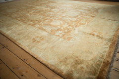 10x14 Vintage Gold Wash Indian Oushak Design Carpet // ONH Item mc001541 Image 3