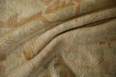 10x14 Vintage Gold Wash Indian Oushak Design Carpet // ONH Item mc001541 Image 9