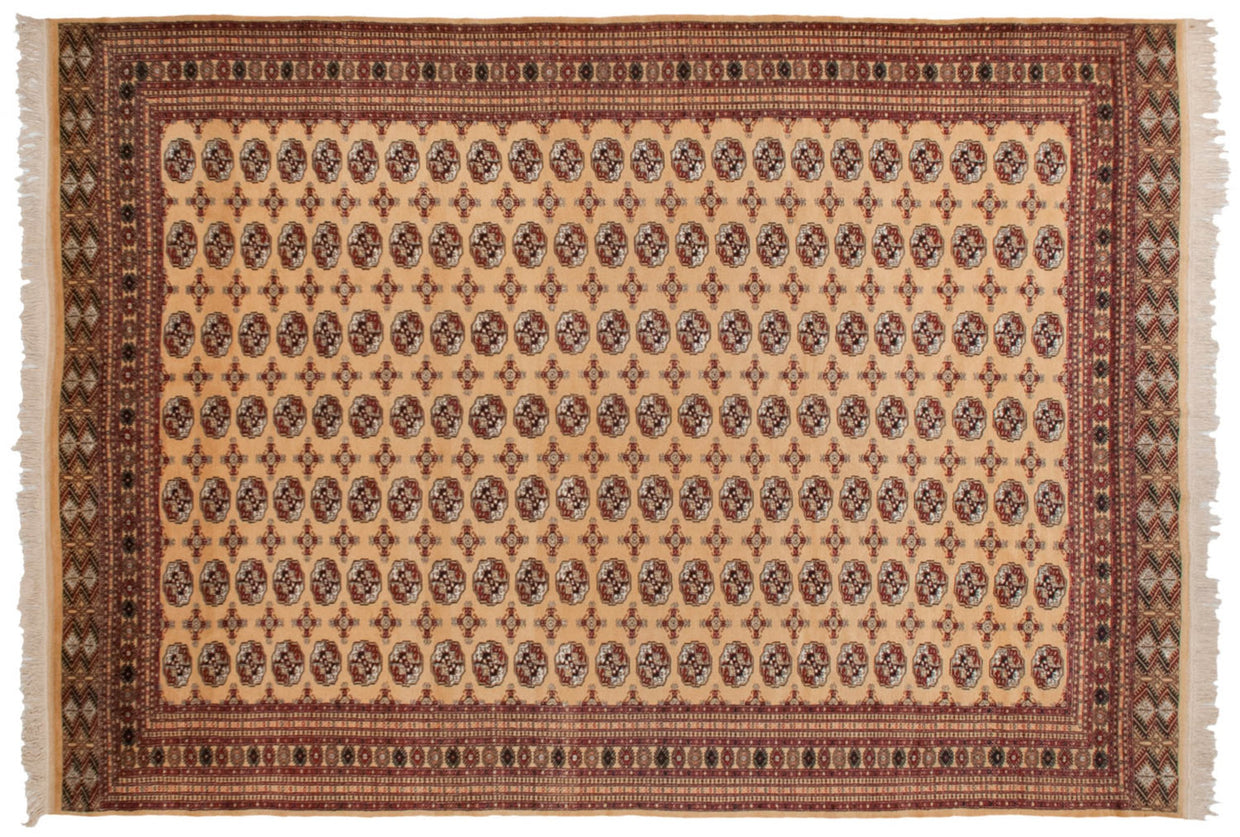 10x14.5 Vintage Bokhara Carpet // ONH Item mc001544