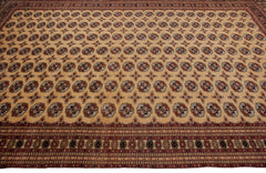 10x14.5 Vintage Bokhara Carpet // ONH Item mc001544 Image 9