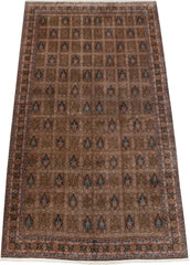 12x22.5 Vintage Bulgarian Tabriz Design Carpet // ONH Item mc001546 Image 6