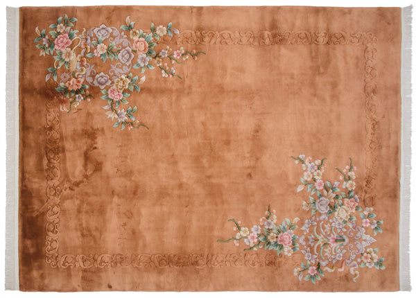 9x12 Vintage Art Deco Carpet // ONH Item mc001547