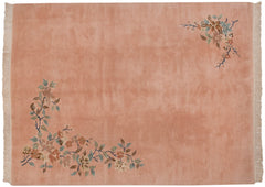 9x12 Vintage Japanese Art Deco Design Carpet // ONH Item mc001551