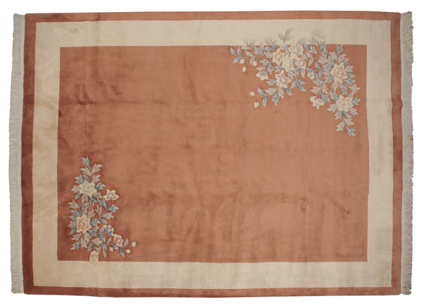 9x12 Vintage Art Deco Carpet // ONH Item mc001554