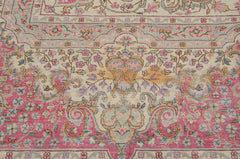 12x12.5 Vintage Bulgarian Kerman Design Square Carpet // ONH Item mc001556 Image 5