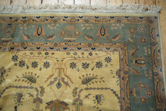 8x8 Vintage Tea Washed Indian Mohajeran Sarouk Design Square Carpet // ONH Item mc001559 Image 7