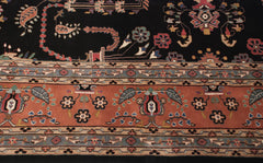 10x13.5 Vintage Indian Mohajeran Sarouk Design Carpet // ONH Item mc001564 Image 2