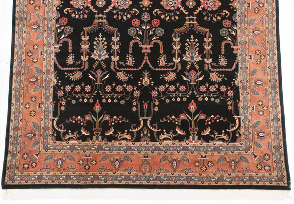 10x13.5 Vintage Indian Mohajeran Sarouk Design Carpet // ONH Item mc001564 Image 3